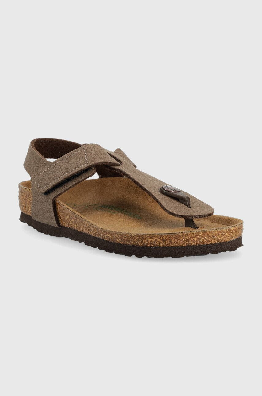 Birkenstock Детски сандали Kairo в кафяво - Pepit.bg