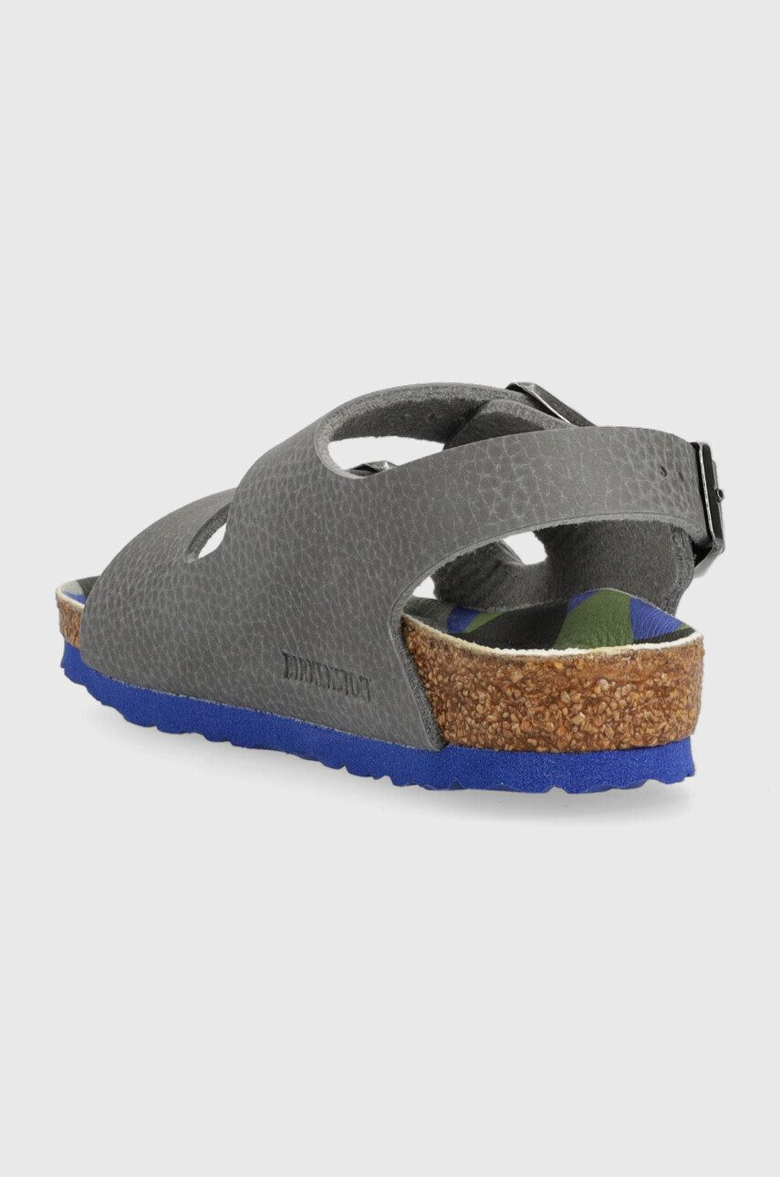 Birkenstock Детски сандали Milano в сиво - Pepit.bg