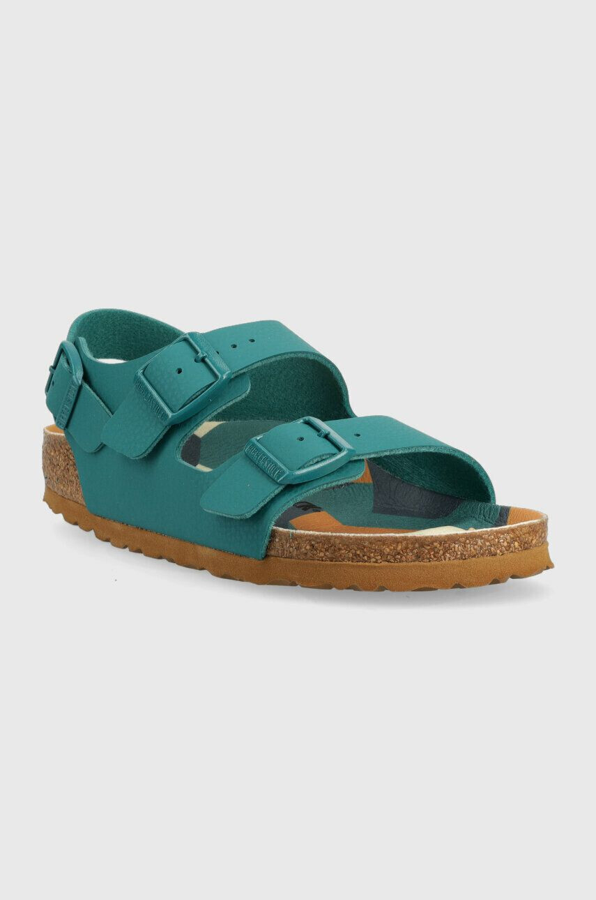 Birkenstock Детски сандали Milano в синьо - Pepit.bg