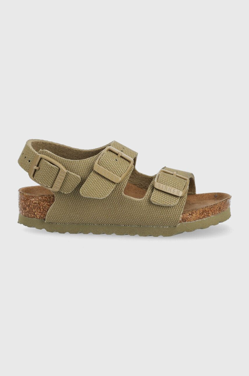 Birkenstock Детски сандали Milano в зелено - Pepit.bg