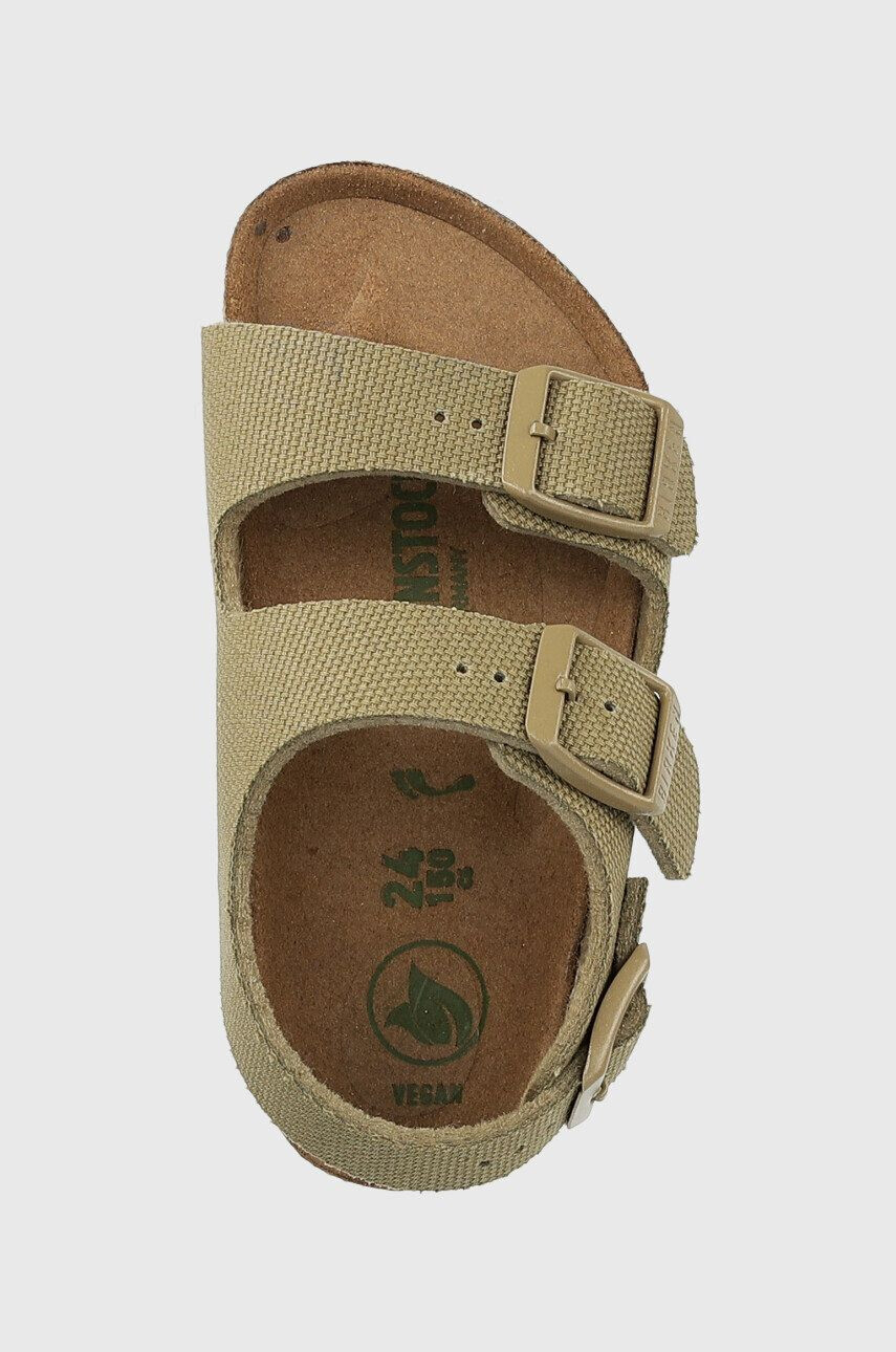 Birkenstock Детски сандали Milano в зелено - Pepit.bg