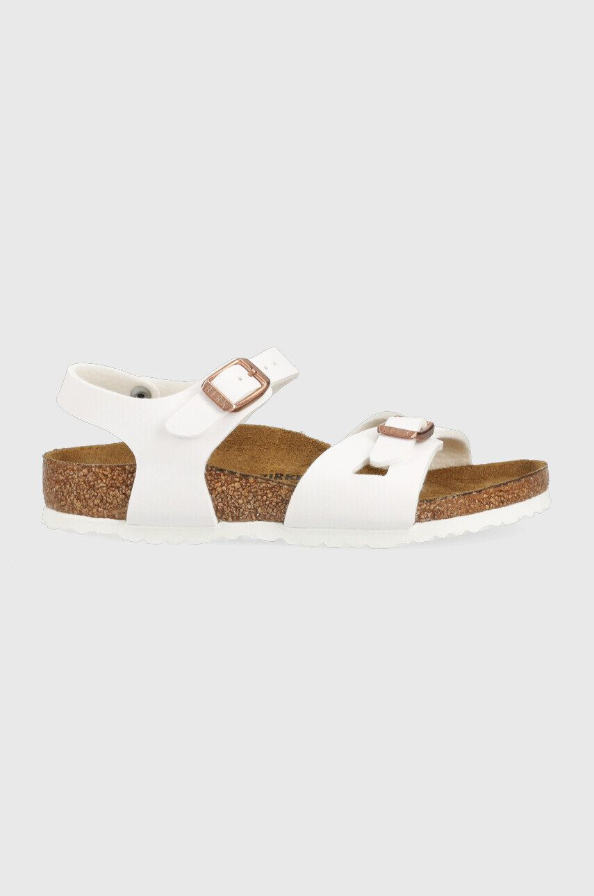 Birkenstock Детски сандали Rio в бяло - Pepit.bg