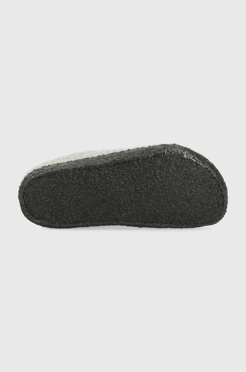 Birkenstock Детски вълнени пантофи в сиво - Pepit.bg