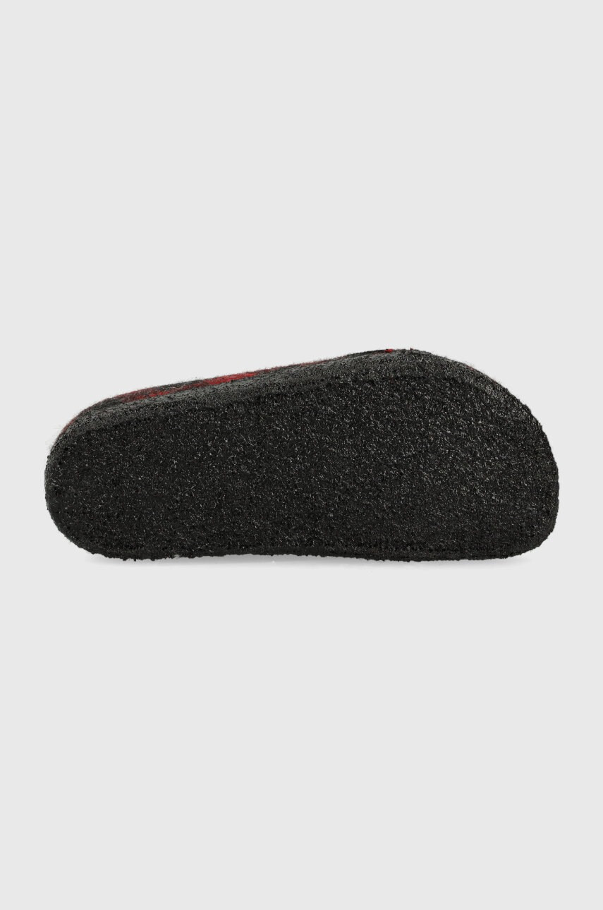 Birkenstock Детски вълнени пантофи в червено - Pepit.bg
