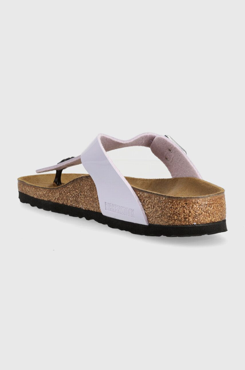 Birkenstock Джапанки Gizeh в лилаво с равна подметка 1025369 - Pepit.bg