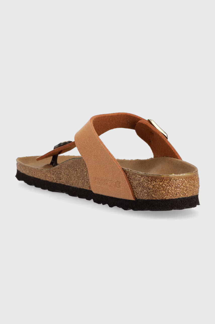 Birkenstock Джапанки GIZEH BS в кафяво с равна подметка - Pepit.bg