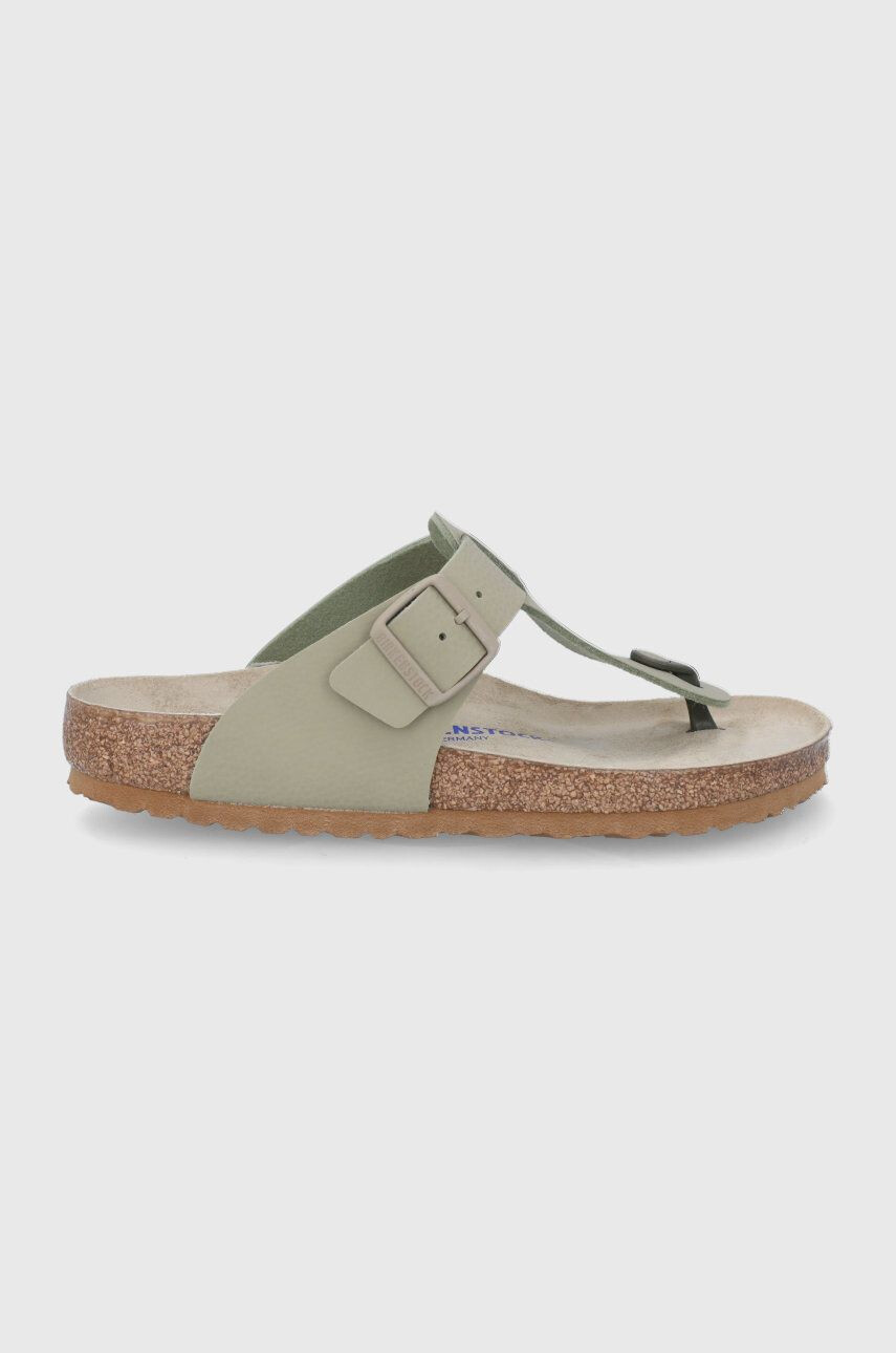 Birkenstock Джапанки Medina мъжки в зелено - Pepit.bg