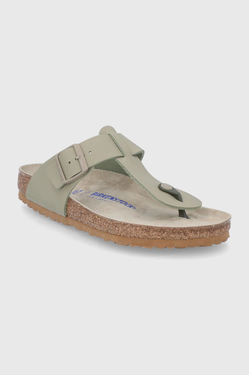 Birkenstock Джапанки Medina мъжки в зелено - Pepit.bg