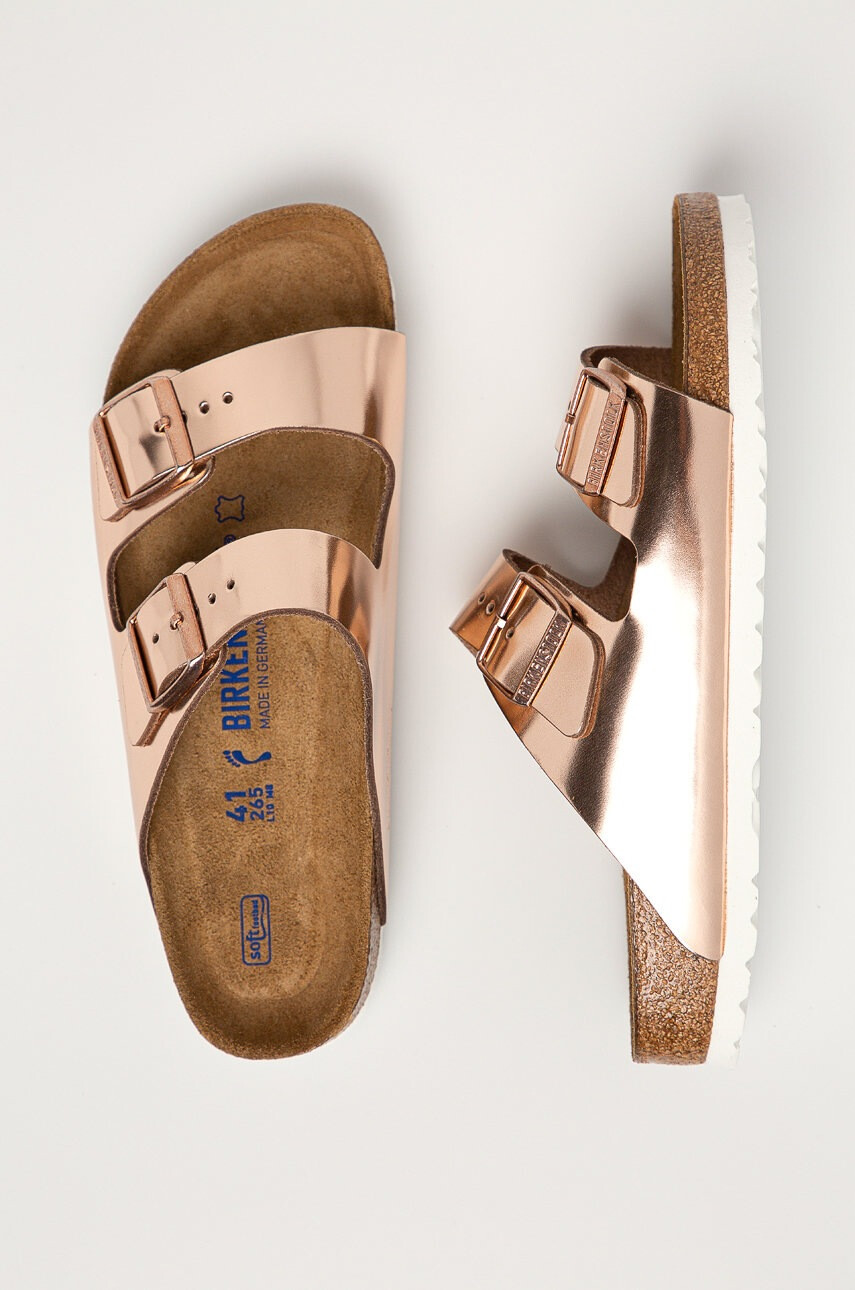 Birkenstock Кожени чехли Arizona - Pepit.bg