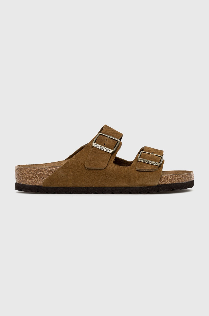 Birkenstock Кожени чехли Arizona мъжки - Pepit.bg