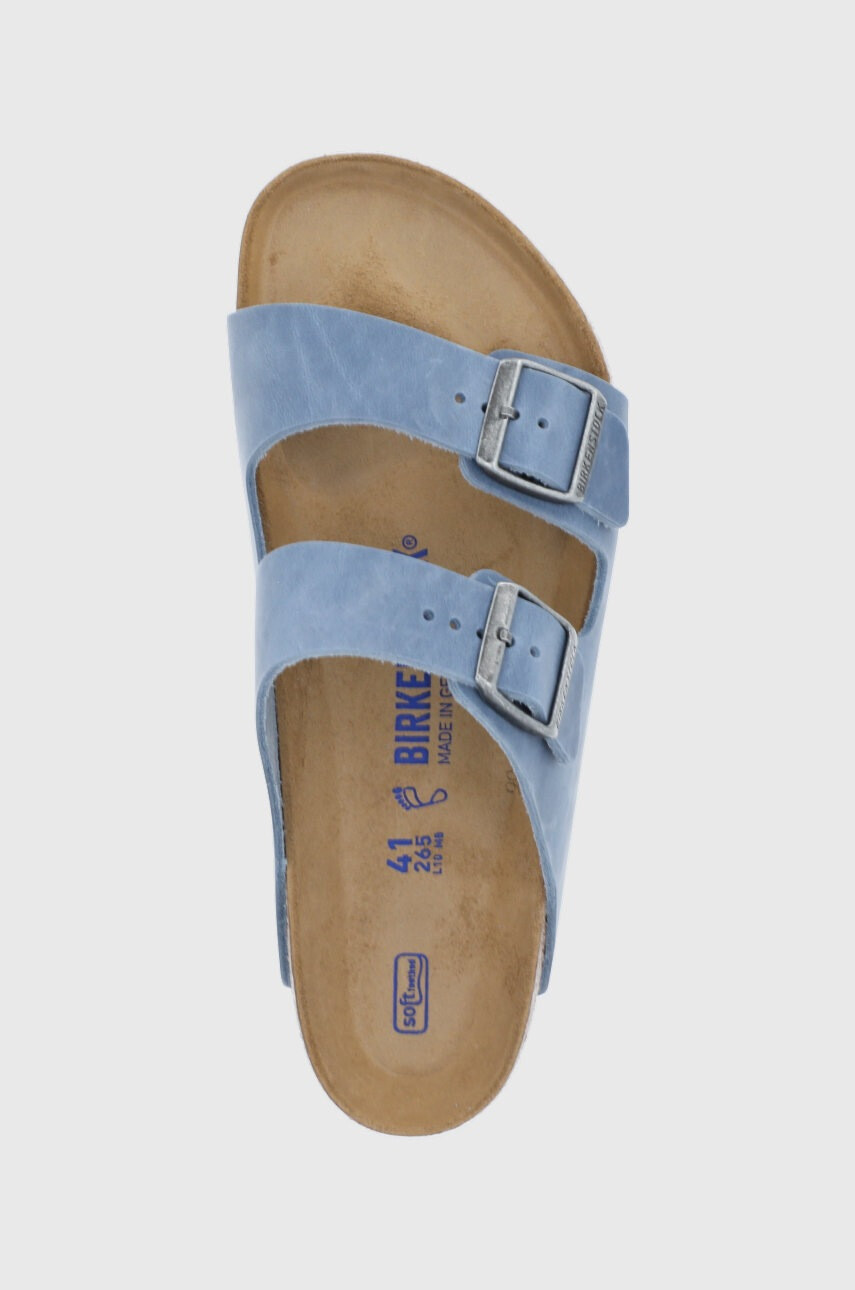 Birkenstock Кожени чехли Arizona мъжки - Pepit.bg