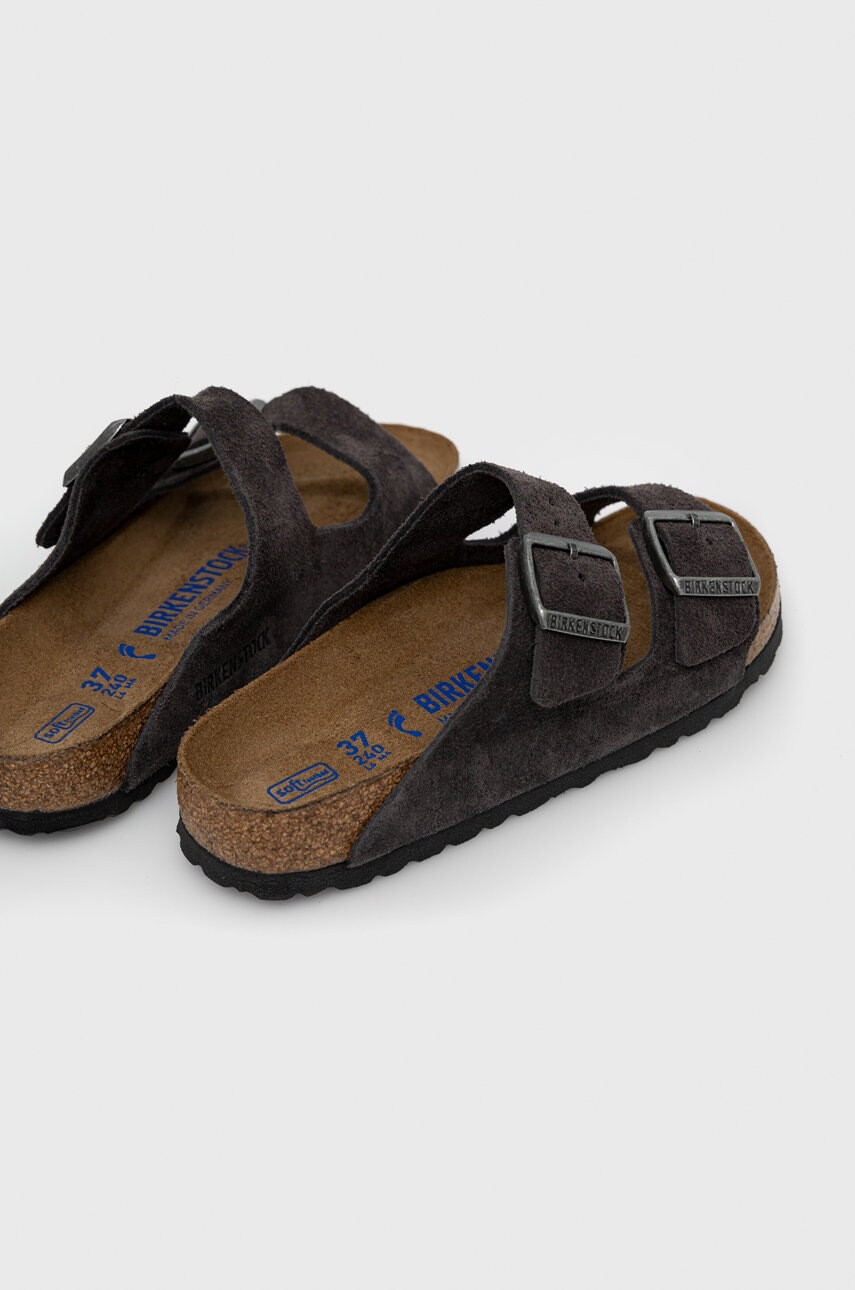 Birkenstock Кожени чехли Arizona Sfb - Pepit.bg