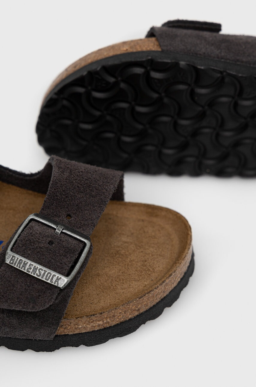 Birkenstock Кожени чехли Arizona Sfb - Pepit.bg