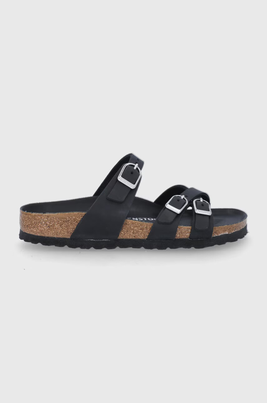 Birkenstock Кожени чехли Franca - Pepit.bg