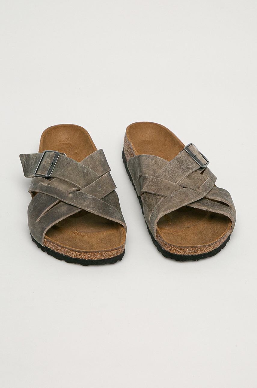 Birkenstock Кожени чехли - Pepit.bg
