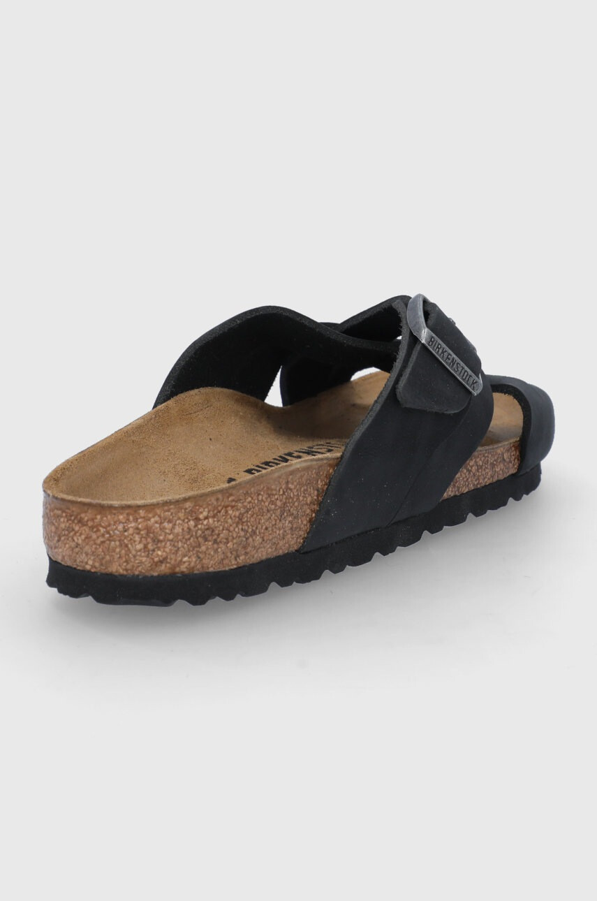 Birkenstock Кожени чехли Lugano - Pepit.bg