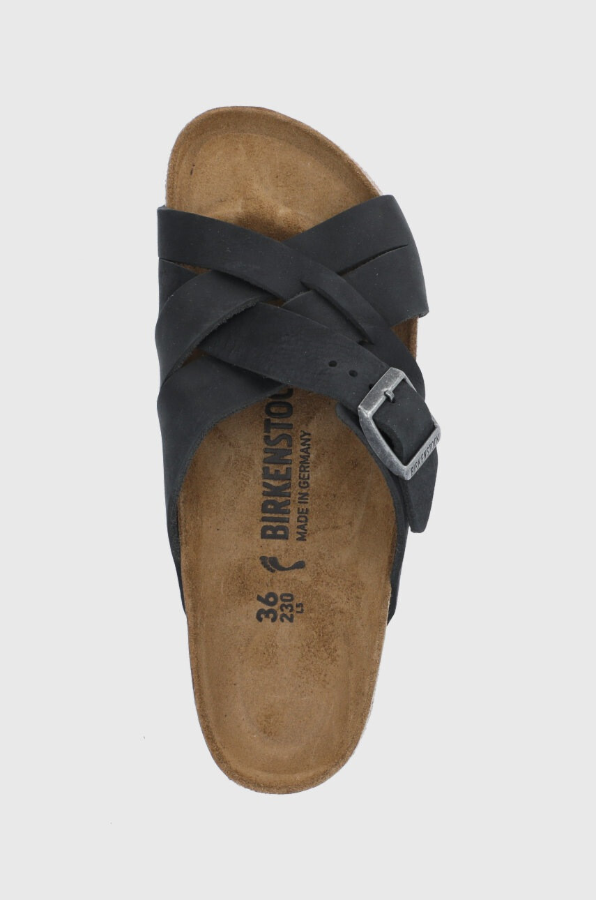 Birkenstock Кожени чехли Lugano - Pepit.bg