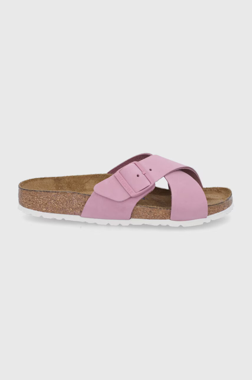 Birkenstock Кожени чехли Siena - Pepit.bg