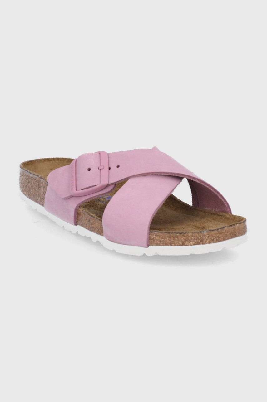 Birkenstock Кожени чехли Siena - Pepit.bg