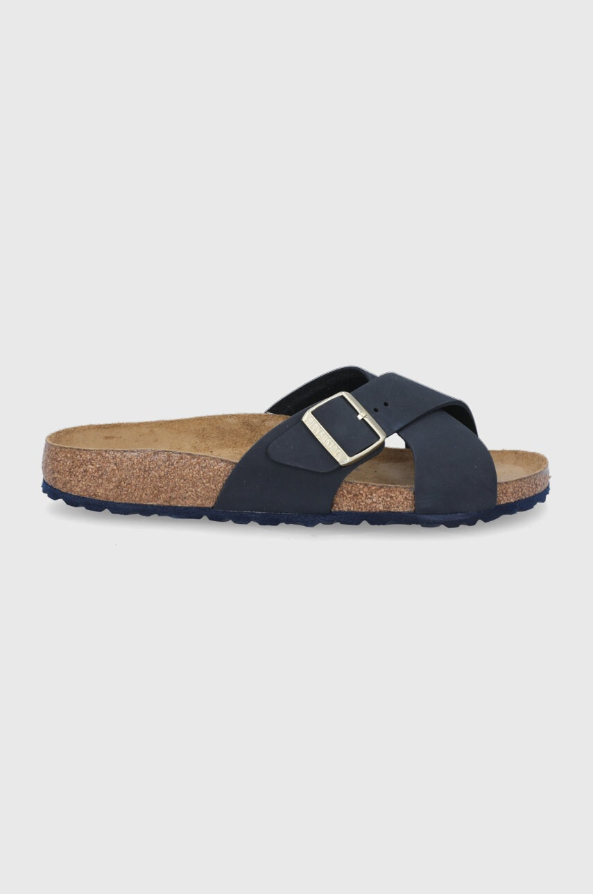 Birkenstock Кожени чехли Siena Midnght - Pepit.bg