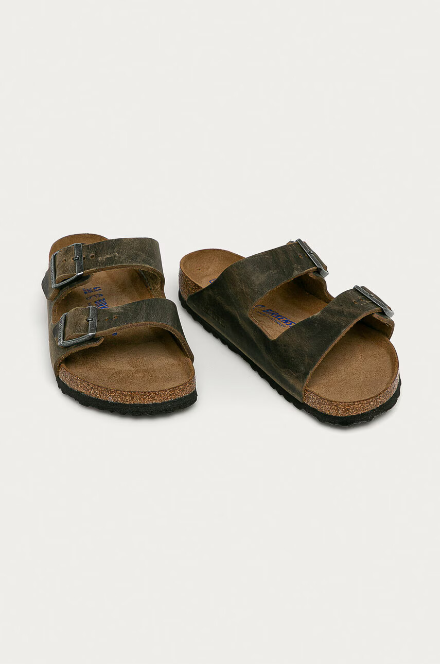 Birkenstock Кожени чехли Arizona - Pepit.bg