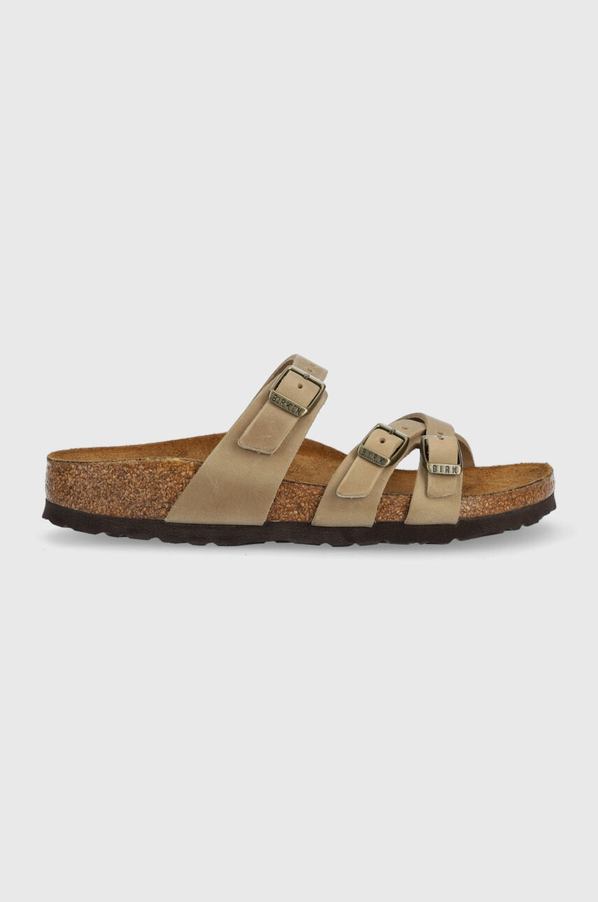 Birkenstock Кожени чехли Franca - Pepit.bg