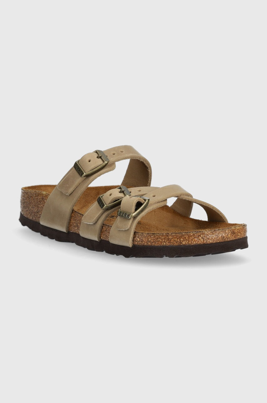 Birkenstock Кожени чехли Franca - Pepit.bg