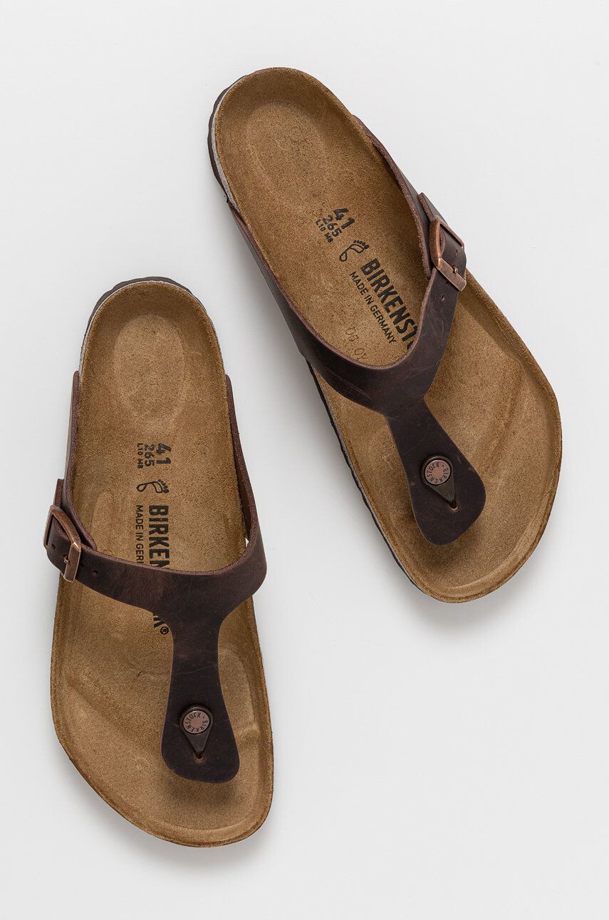 Birkenstock Кожени джапанки - Pepit.bg