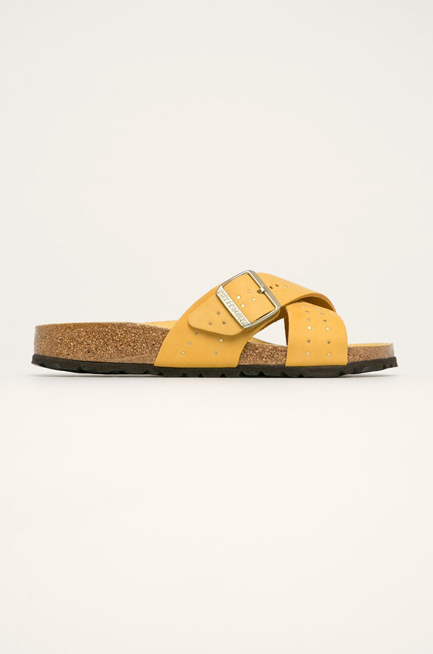 Birkenstock Кожени джапанки Siena Rivets - Pepit.bg