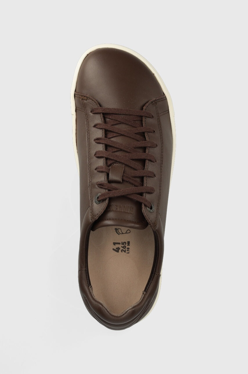 Birkenstock Кожени маратонки Bend Low в кафяво - Pepit.bg