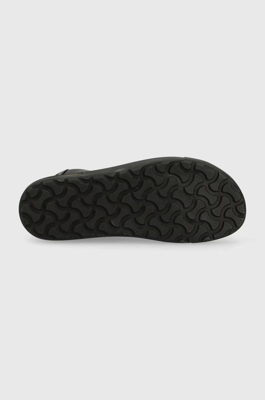 Birkenstock Кожени маратонки Bend Mid в черно - Pepit.bg