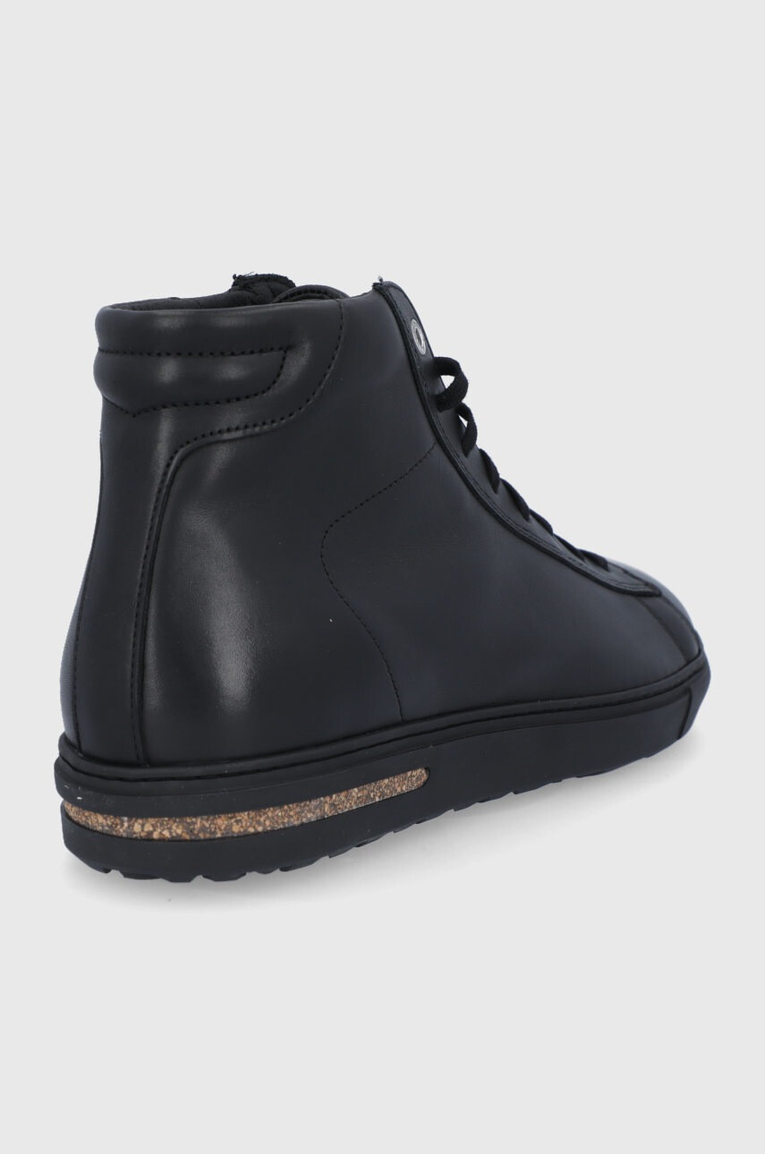 Birkenstock Кожени обувки в черно - Pepit.bg