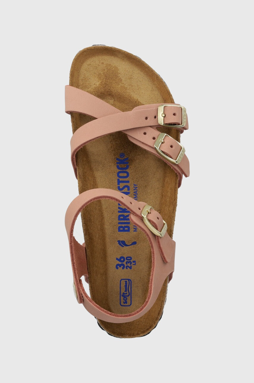 Birkenstock Кожени сандали Kumba SFB - Pepit.bg
