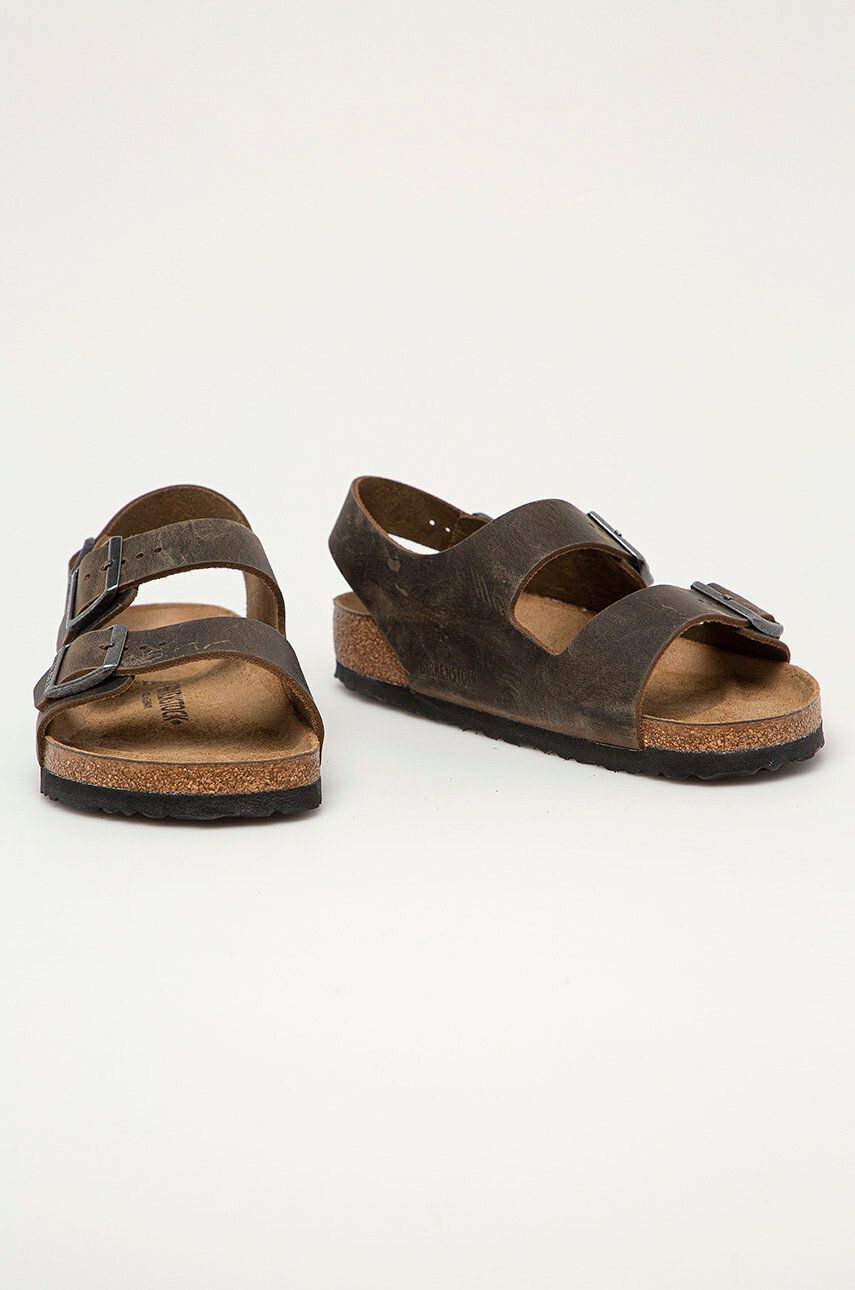 Birkenstock Кожени сандали Milano - Pepit.bg