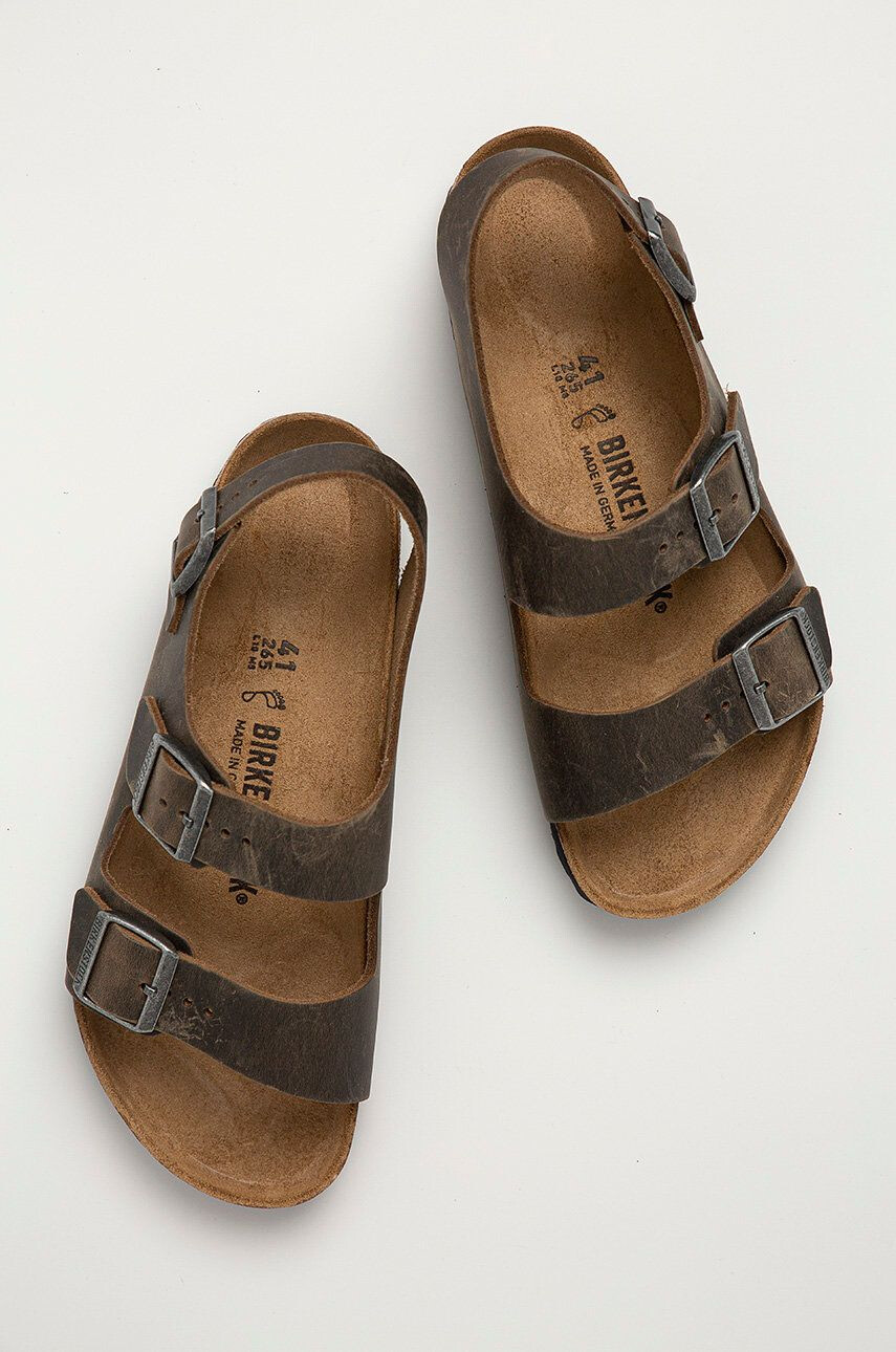 Birkenstock Кожени сандали Milano - Pepit.bg