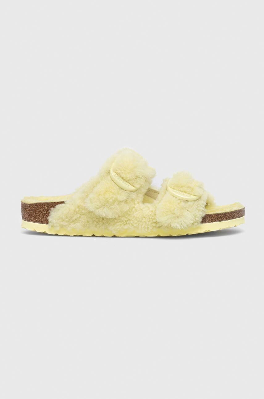 Birkenstock Пантофи Arizona Bb Shearling в жълто - Pepit.bg