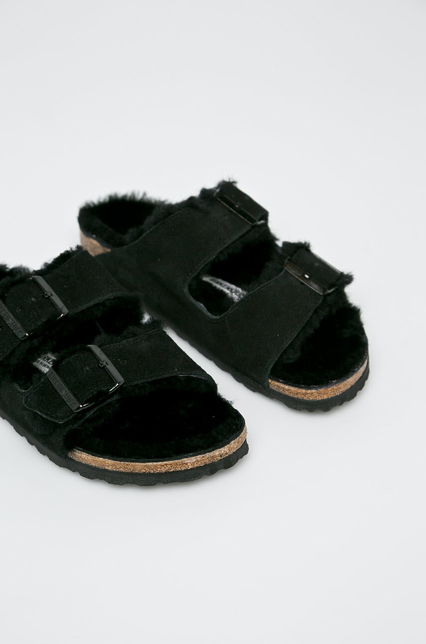 Birkenstock Пантофи Arizona Fur - Pepit.bg