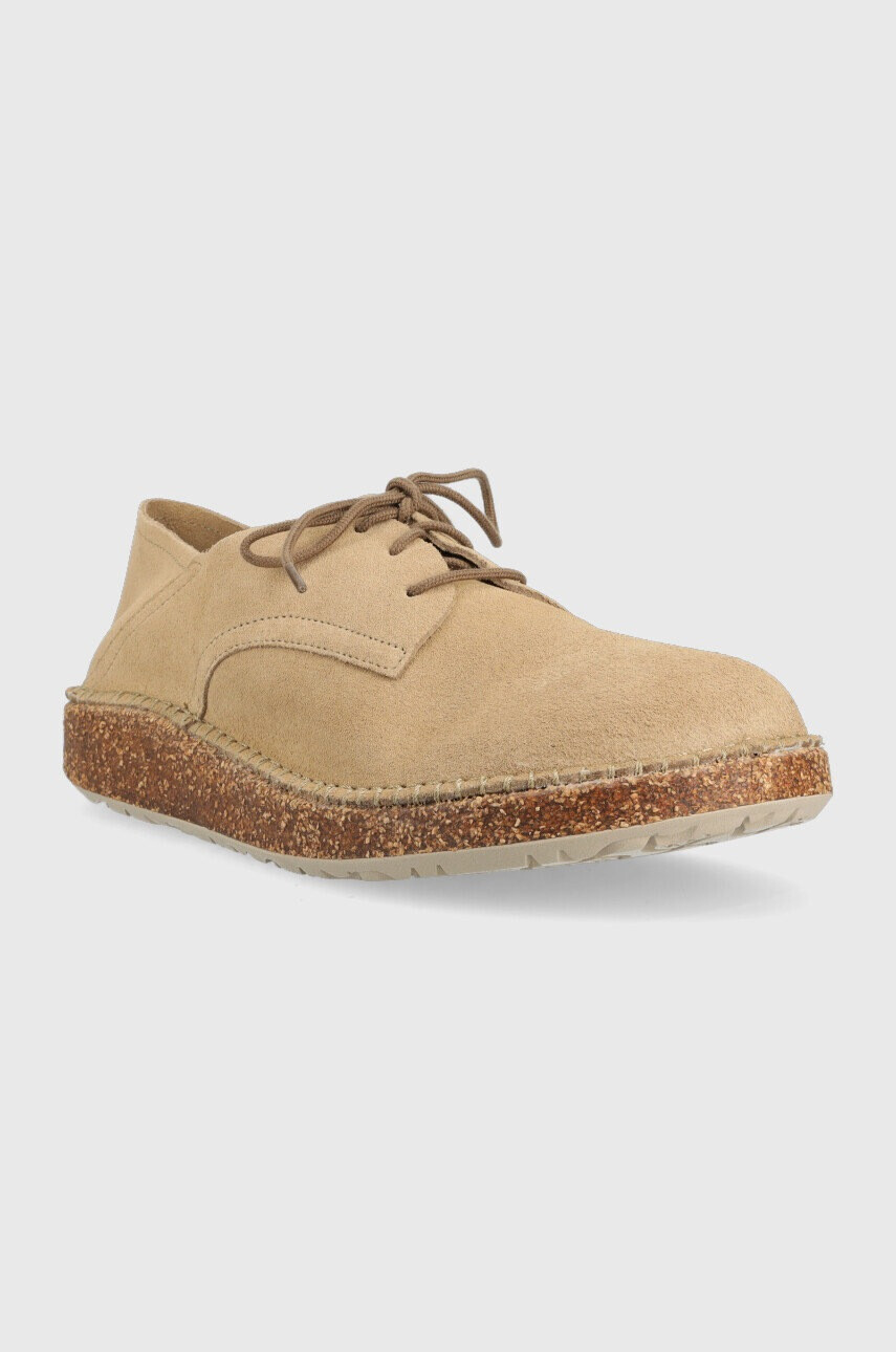 Birkenstock Половинки обувки от велур Gary - Pepit.bg