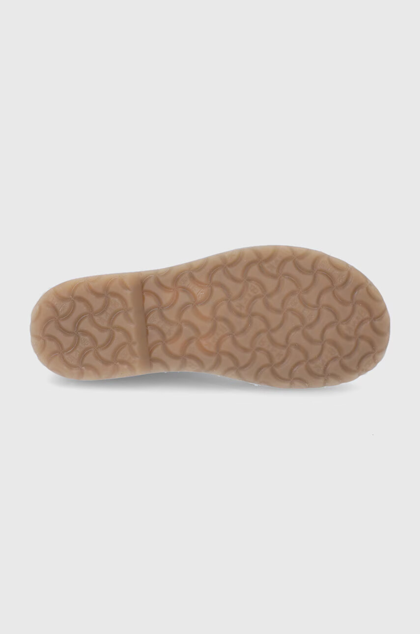 Birkenstock Велурени боти дамски в кафяво с равна подметка - Pepit.bg