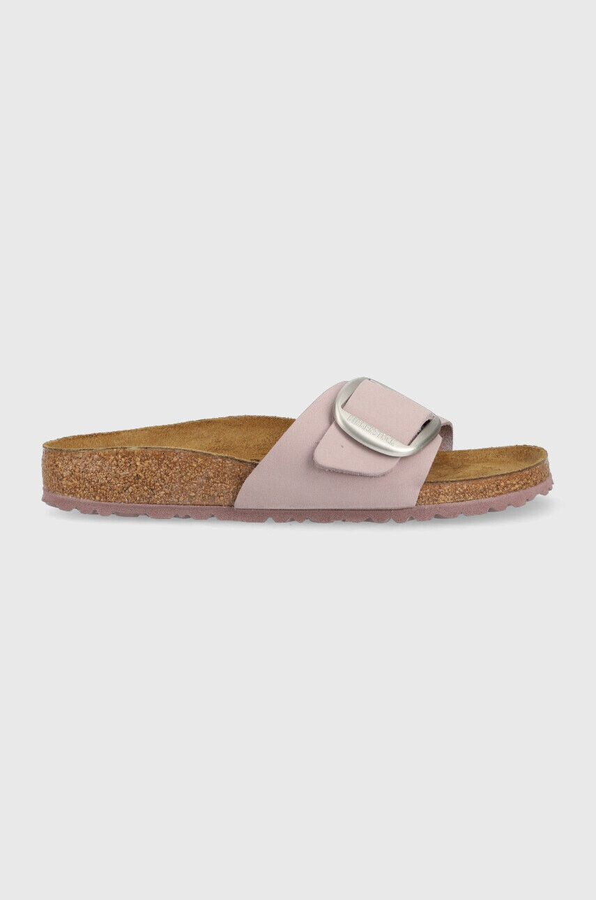 Birkenstock Велурени чехли - Pepit.bg