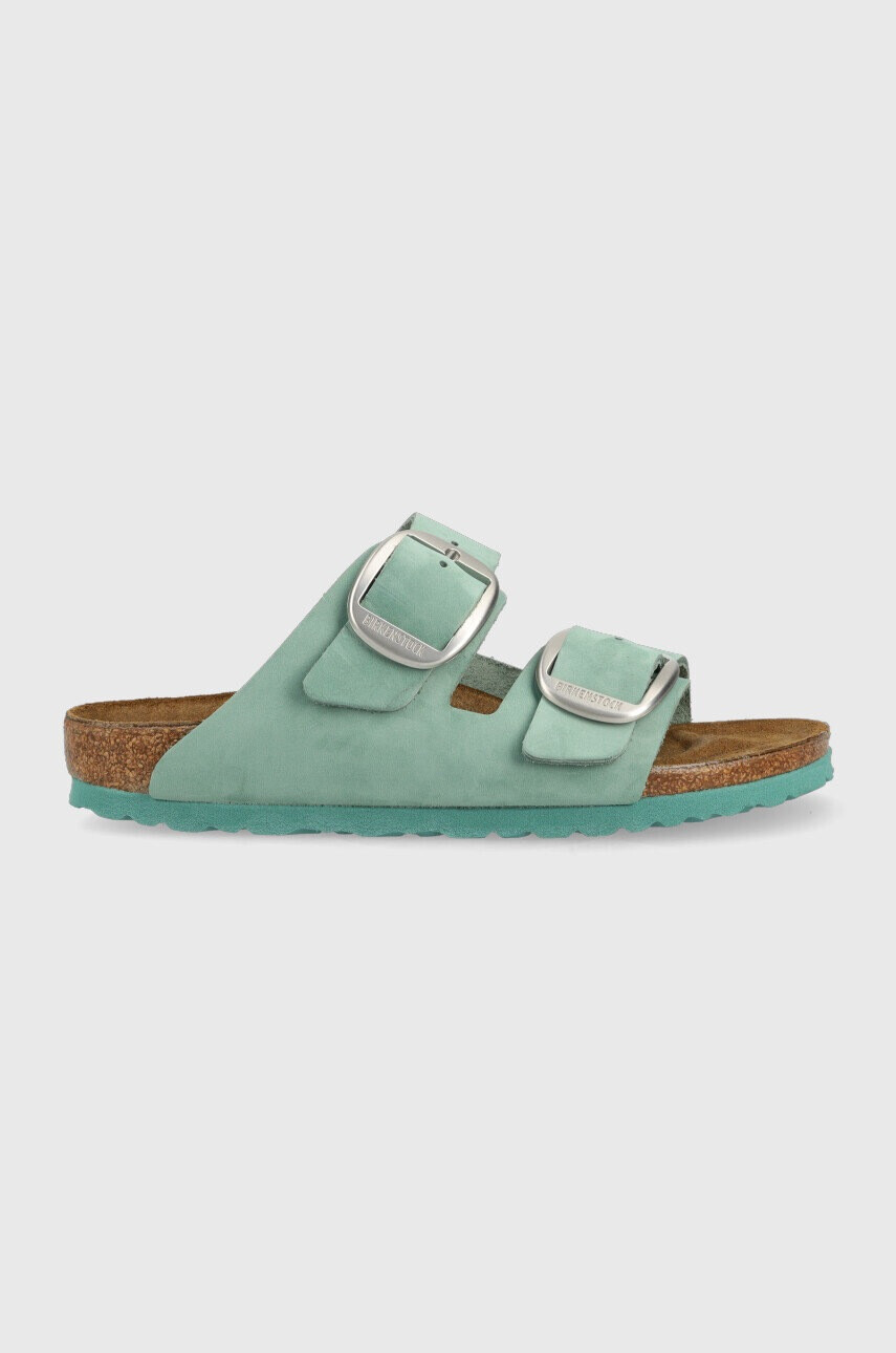 Birkenstock Велурени чехли - Pepit.bg
