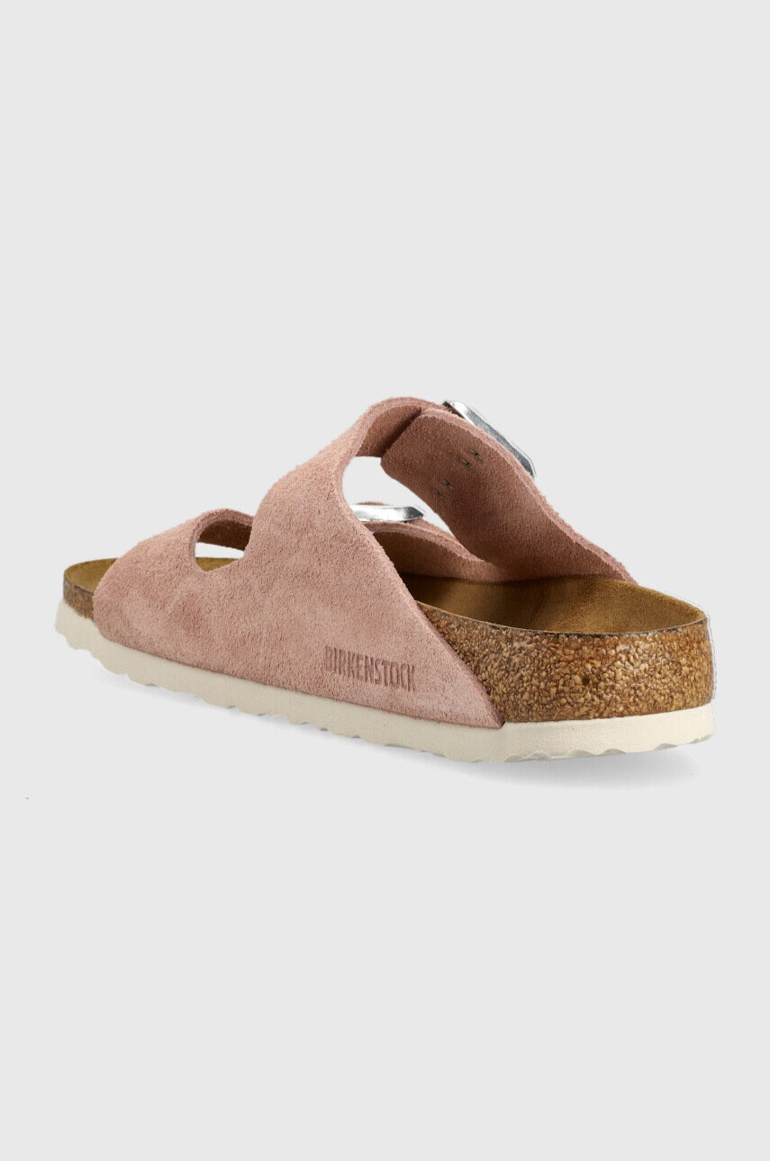 Birkenstock Велурени чехли - Pepit.bg