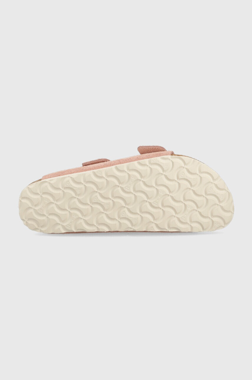 Birkenstock Велурени чехли - Pepit.bg
