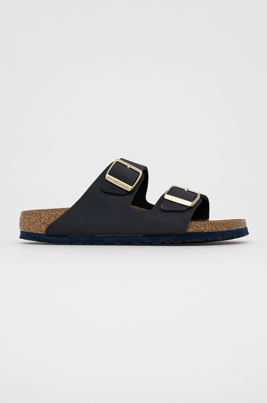 Birkenstock Велурени чехли Arizona в розово - Pepit.bg