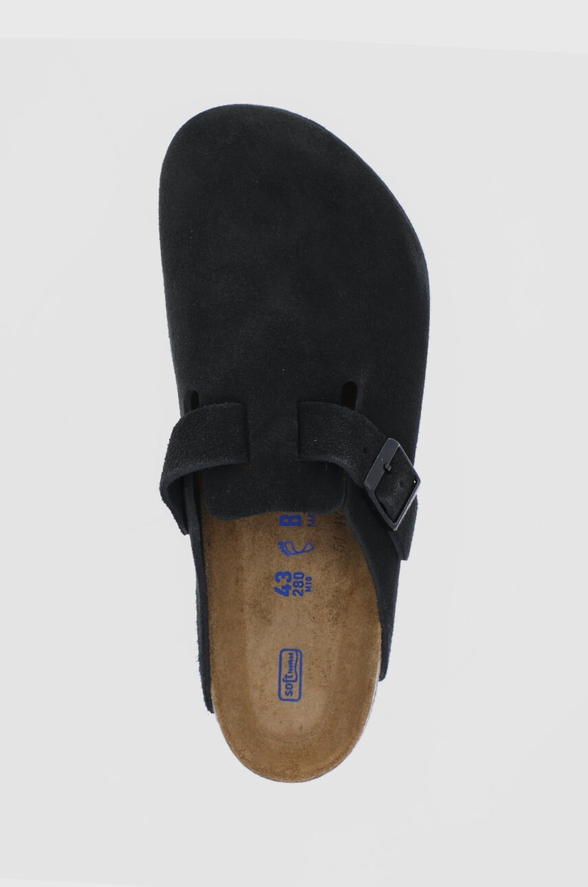 Birkenstock Велурени чехли - Pepit.bg