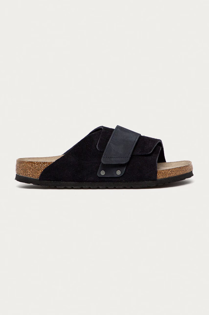 Birkenstock Велурени чехли Kyoto - Pepit.bg