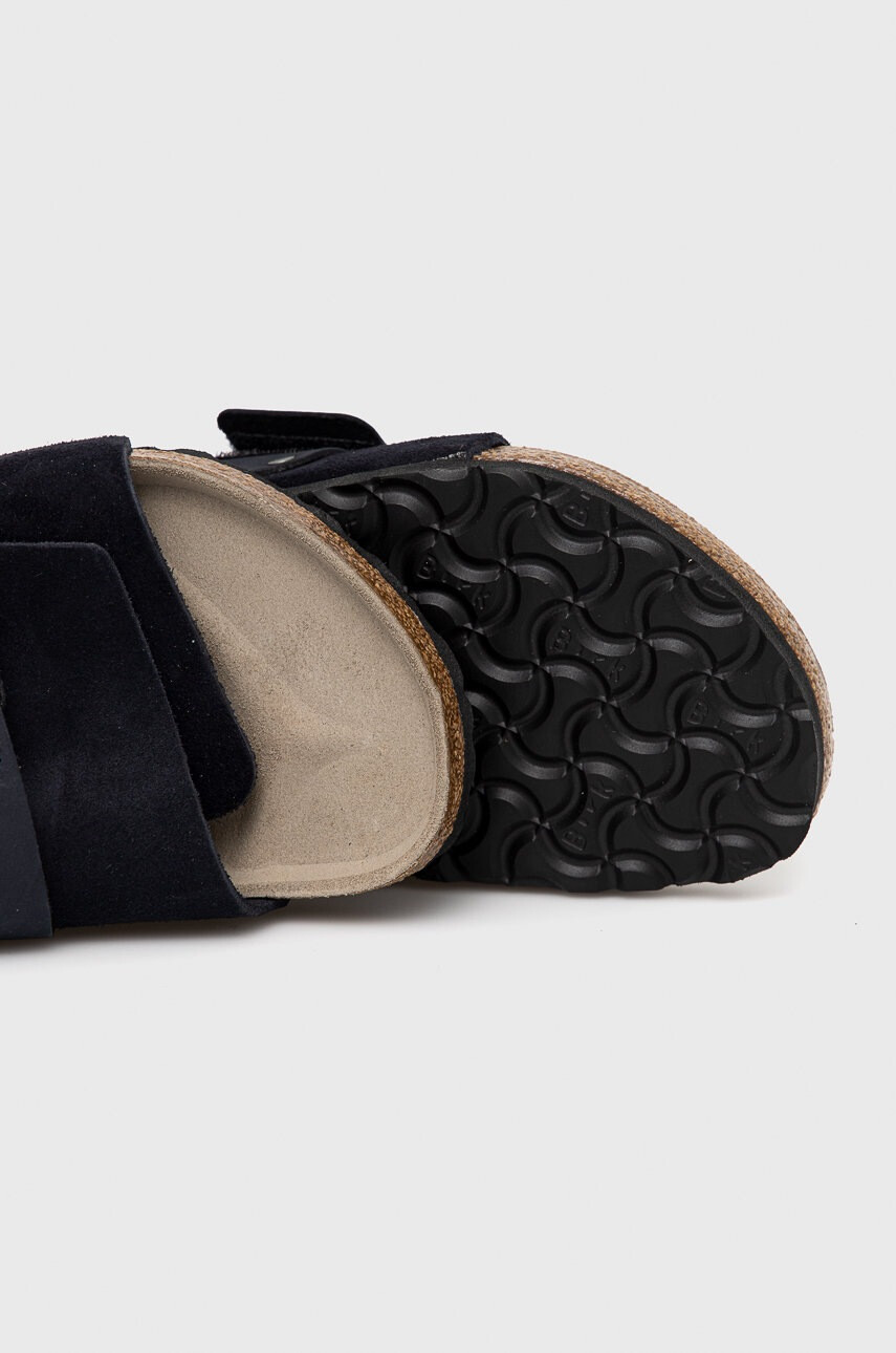 Birkenstock Велурени чехли Kyoto - Pepit.bg