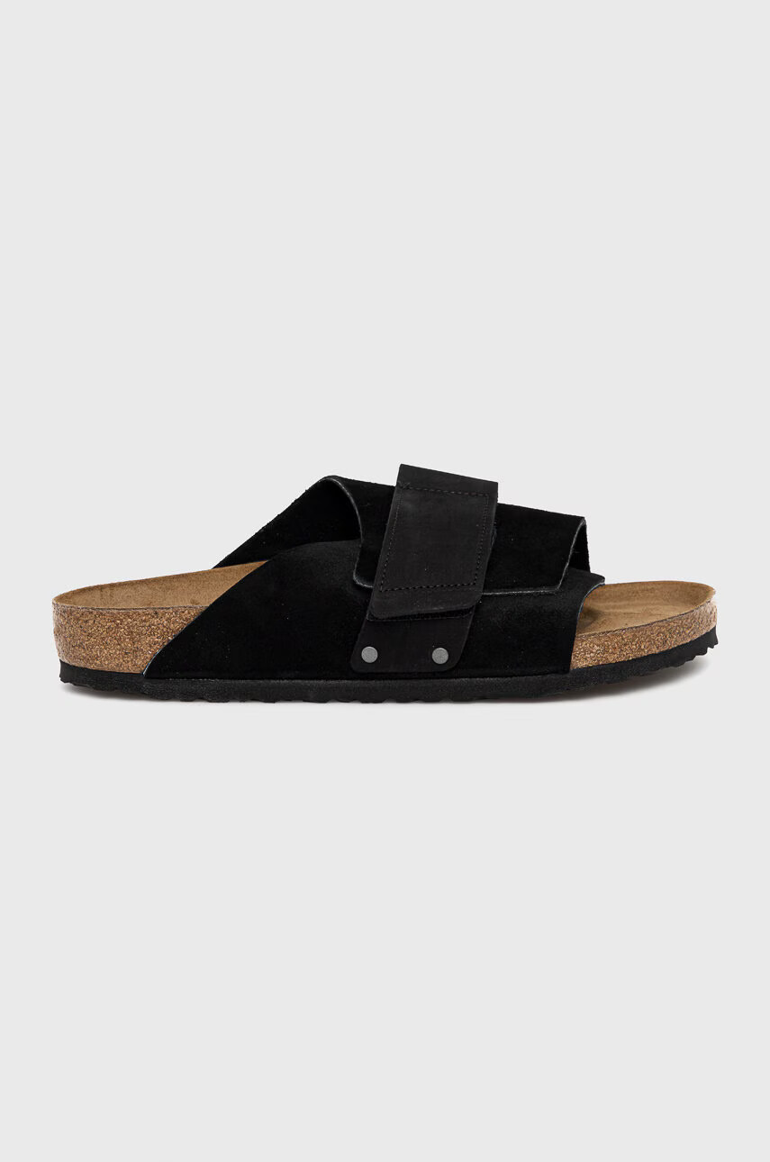 Birkenstock Велурени чехли Kyoto - Pepit.bg