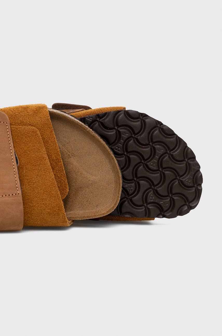 Birkenstock Велурени чехли Kyoto - Pepit.bg