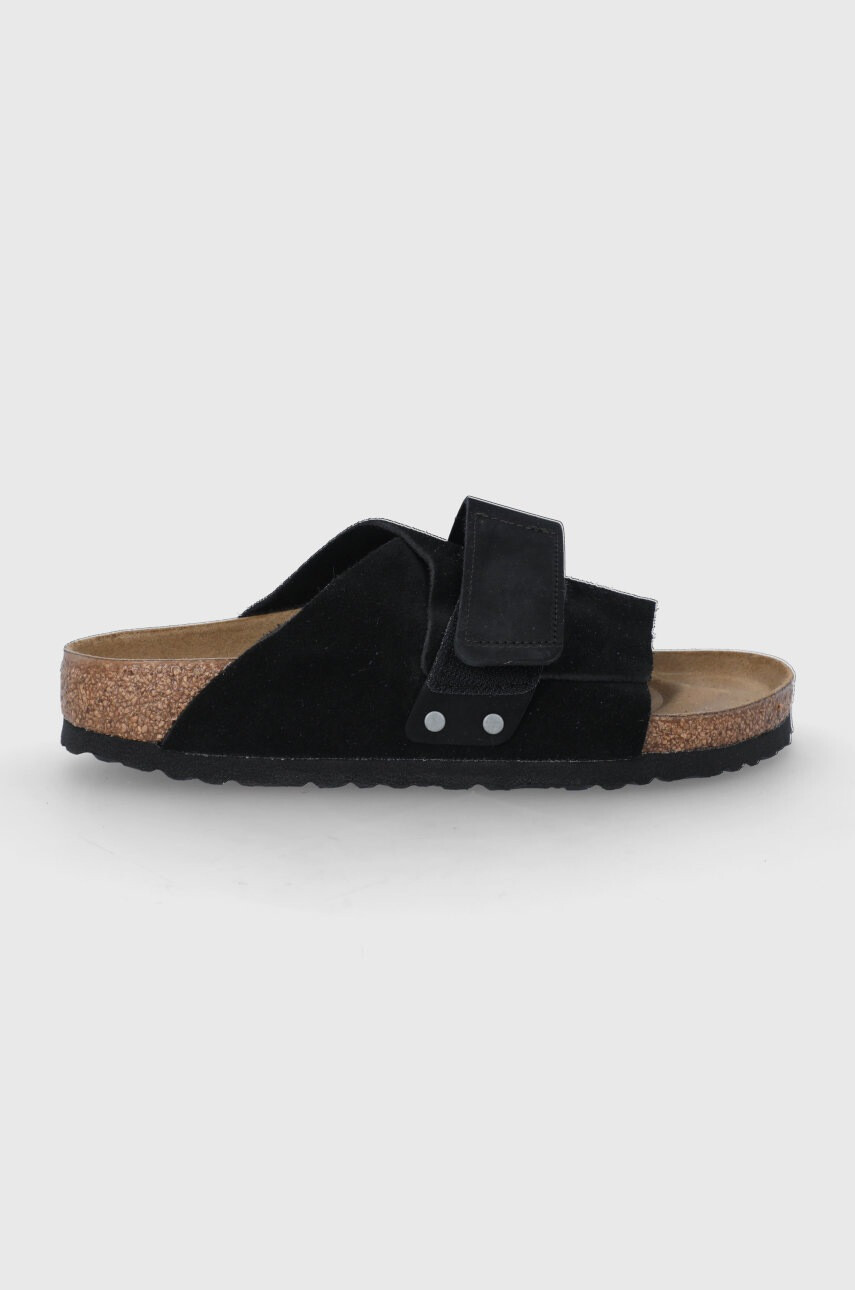 Birkenstock Велурени чехли Kyoto - Pepit.bg